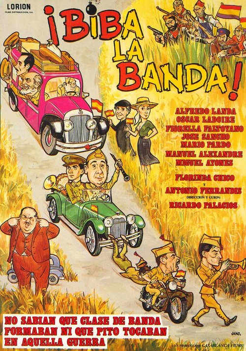 Смотреть фильм ¡Biba la banda! (1987) онлайн в хорошем качестве SATRip