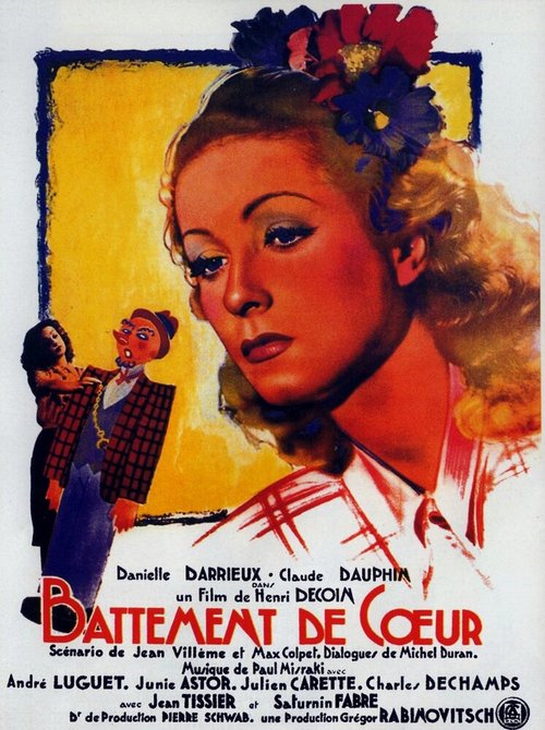 Смотреть фильм Биение сердца / Battement de coeur (1940) онлайн в хорошем качестве SATRip