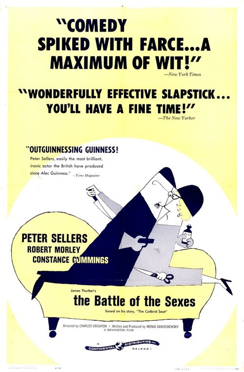 Смотреть фильм Битва полов / The Battle of the Sexes (1959) онлайн в хорошем качестве SATRip