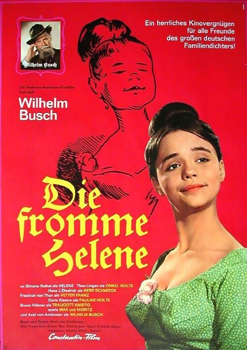 Смотреть фильм Благочестивая Елена / Die fromme Helene (1965) онлайн в хорошем качестве SATRip
