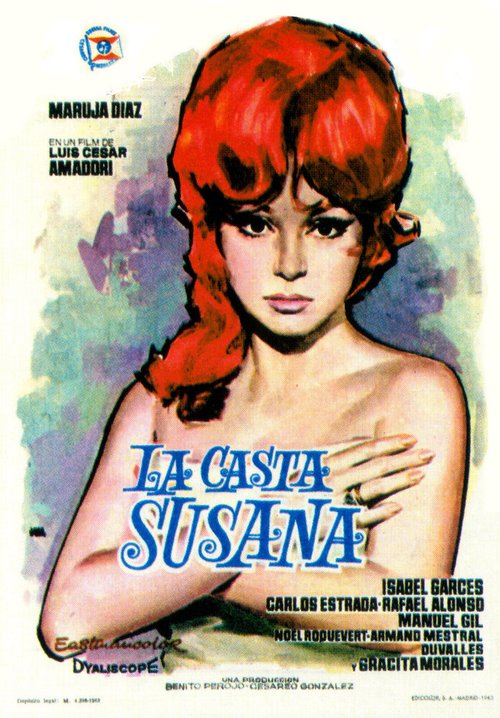 Смотреть фильм Благочестивая Сюзанна / La casta Susana (1963) онлайн в хорошем качестве SATRip