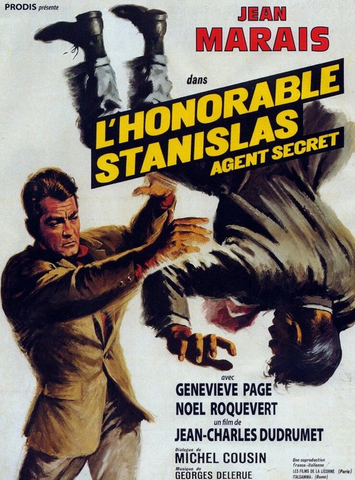 Смотреть фильм Благородный Станислас, секретный агент / L'honorable Stanislas, agent secret (1963) онлайн в хорошем качестве SATRip