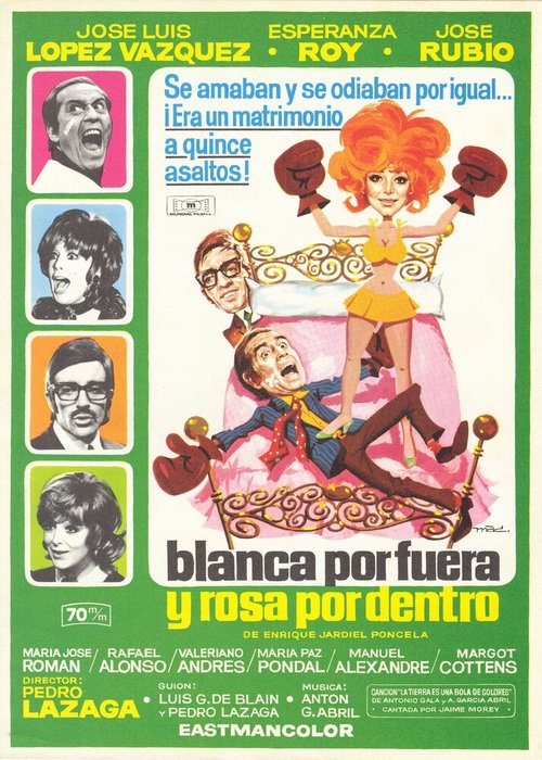 Смотреть фильм Blanca por fuera y Rosa por dentro (1971) онлайн в хорошем качестве SATRip