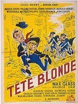 Смотреть фильм Блондин / Tête blonde (1950) онлайн в хорошем качестве SATRip