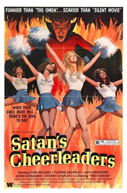 Смотреть фильм Болельщицы для Сатаны / Satan's Cheerleaders (1977) онлайн в хорошем качестве SATRip