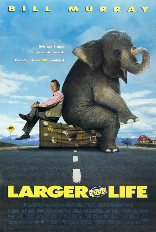 Смотреть фильм Больше, чем жизнь / Larger Than Life (1996) онлайн в хорошем качестве HDRip