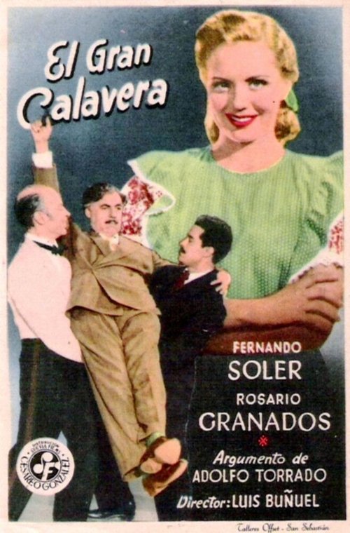 Смотреть фильм Большой кутила / El gran calavera (1949) онлайн в хорошем качестве SATRip
