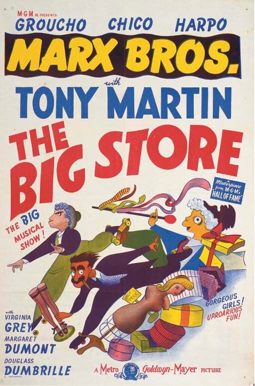 Смотреть фильм Большой магазин / The Big Store (1941) онлайн в хорошем качестве SATRip