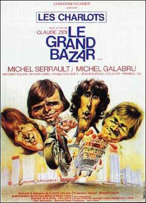 Смотреть фильм Большой переполох / Le grand bazar (1973) онлайн в хорошем качестве SATRip