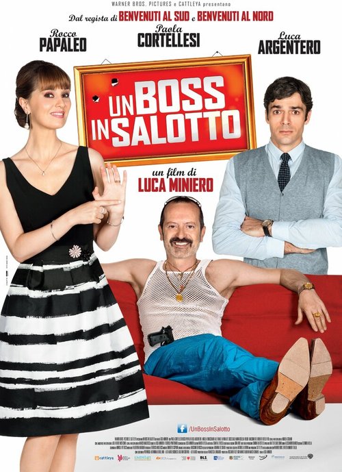Смотреть фильм Босс в гостиной / Un boss in salotto (2013) онлайн в хорошем качестве HDRip