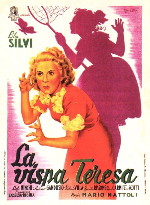 Смотреть фильм Бойкая Тереза / La vispa Teresa (1943) онлайн в хорошем качестве SATRip