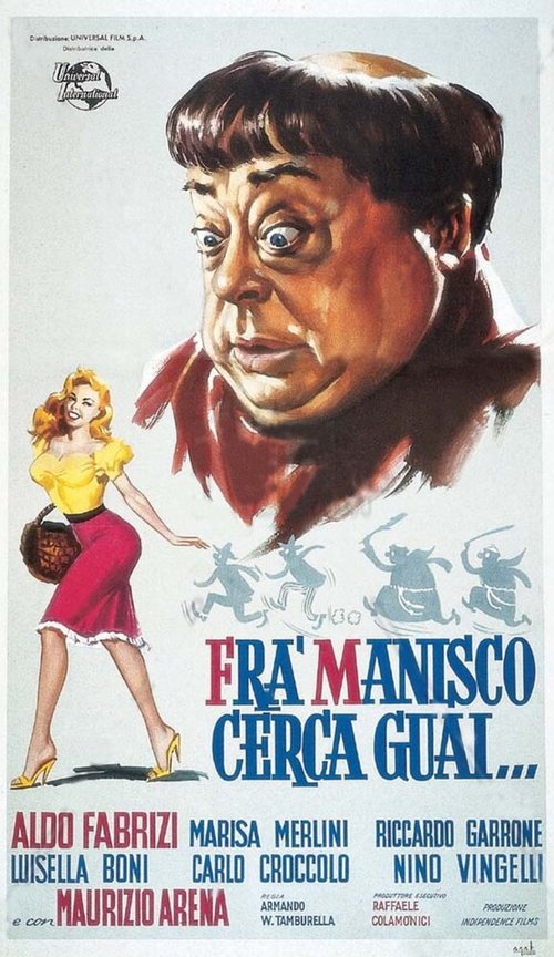 Смотреть фильм Брат Маниско ищет проблемы / Fra' Manisco cerca guai (1961) онлайн в хорошем качестве SATRip