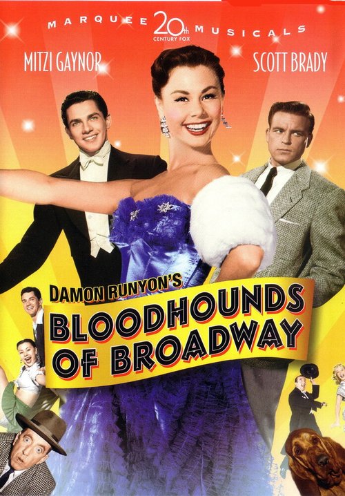 Смотреть фильм Бродвейские ищейки / Bloodhounds of Broadway (1952) онлайн в хорошем качестве SATRip
