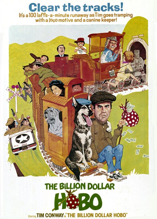 Смотреть фильм Бродяга-миллиардер / The Billion Dollar Hobo (1977) онлайн в хорошем качестве SATRip