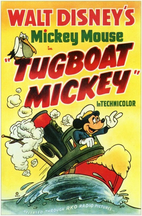 Смотреть фильм Буксир Микки Мауса / Tugboat Mickey (1940) онлайн 
