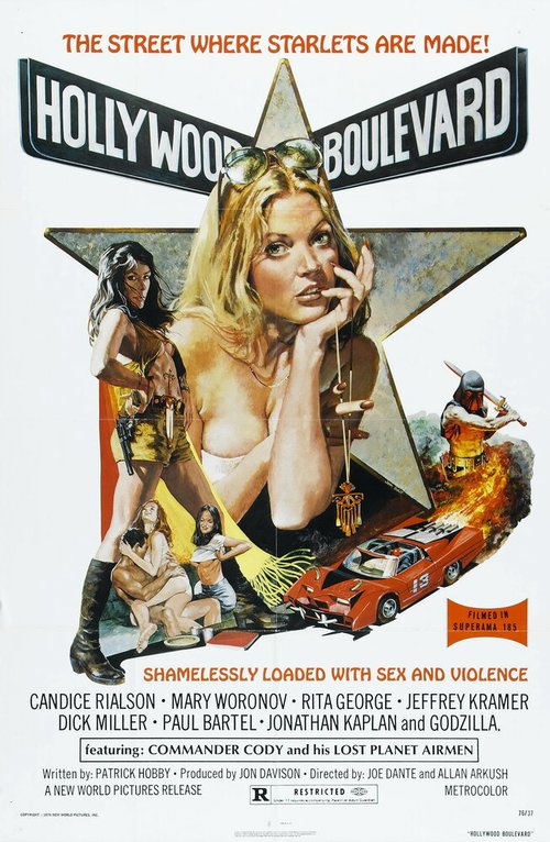 Смотреть фильм Бульвар Голливуд / Hollywood Boulevard (1976) онлайн в хорошем качестве SATRip
