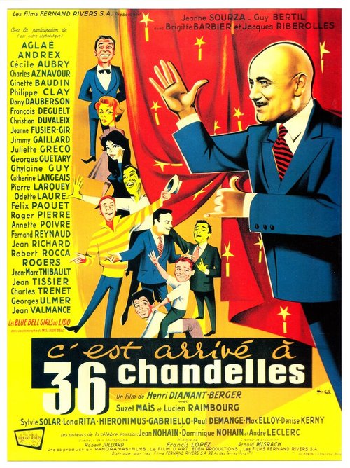 Смотреть фильм C'est arrivé à 36 chandelles (1957) онлайн в хорошем качестве SATRip