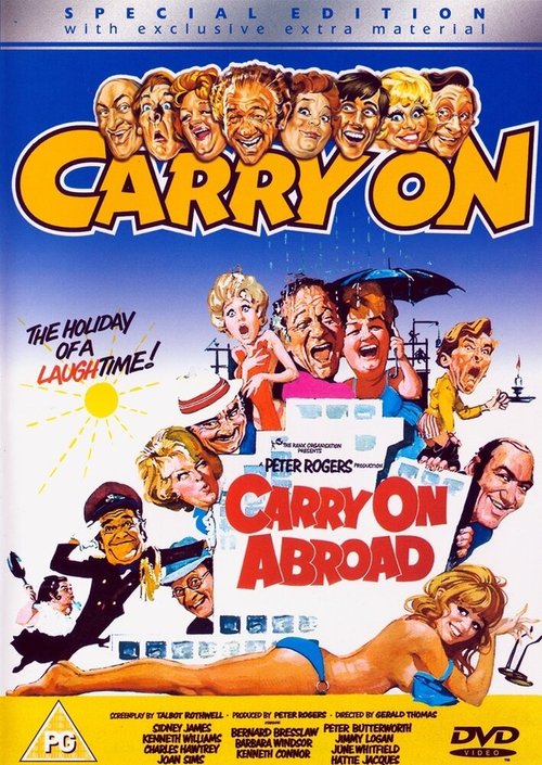 Смотреть фильм Carry on Abroad (1972) онлайн в хорошем качестве SATRip