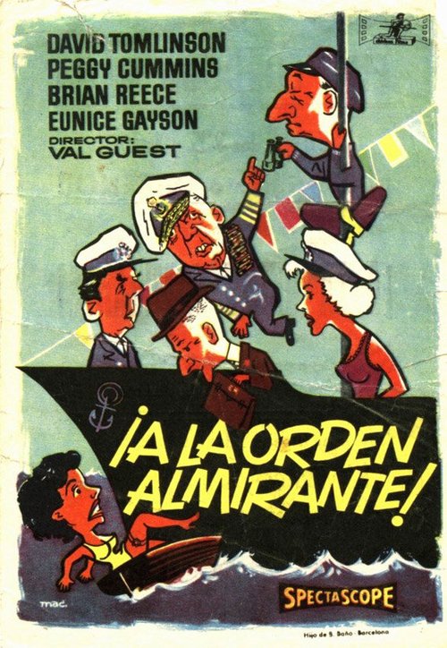 Смотреть фильм Carry on Admiral (1957) онлайн в хорошем качестве SATRip