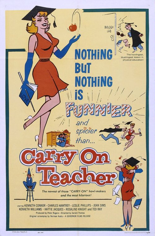 Смотреть фильм Carry on Teacher (1959) онлайн в хорошем качестве SATRip