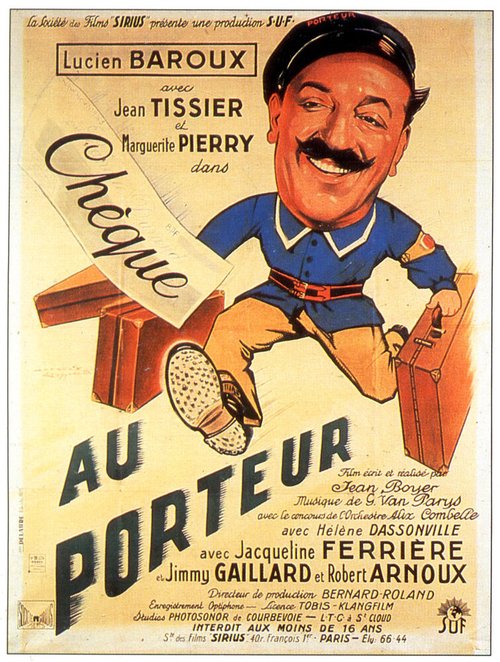 Смотреть фильм Chèque au porteur (1941) онлайн в хорошем качестве SATRip