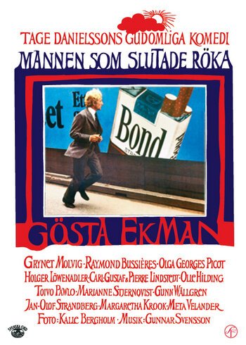 Смотреть фильм Человек, который бросил курить / Mannen som slutade röka (1972) онлайн в хорошем качестве SATRip