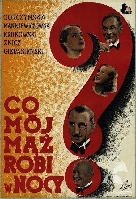 Смотреть фильм Чем мой муж занят ночью? / Co mój maz robi w nocy (1934) онлайн в хорошем качестве SATRip