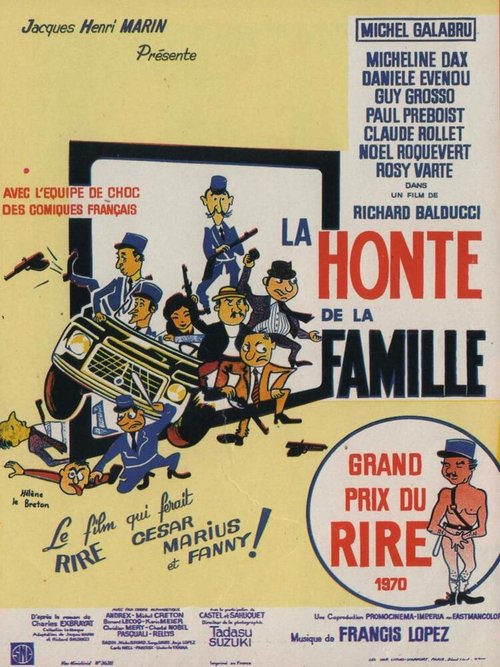 Смотреть фильм Честь семьи / La honte de la famille (1969) онлайн в хорошем качестве SATRip
