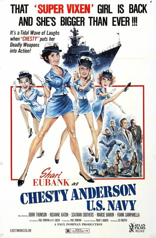Смотреть фильм Чести Андерсон, Морские силы США / Chesty Anderson U.S. Navy (1976) онлайн в хорошем качестве SATRip