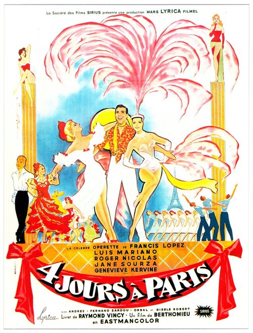 Смотреть фильм Четыре дня в Париже / Quatre jours à Paris (1955) онлайн в хорошем качестве SATRip
