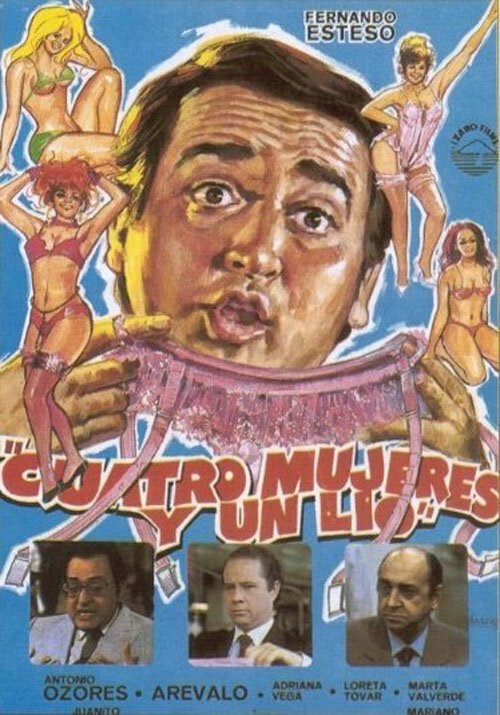 Смотреть фильм Четыре женщины и кавардак / Cuatro mujeres y un lío (1985) онлайн в хорошем качестве SATRip