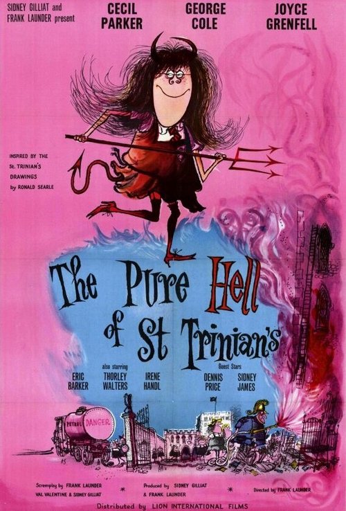 Смотреть фильм Чистый ад Сент-Триниан / The Pure Hell of St. Trinian's (1960) онлайн в хорошем качестве SATRip