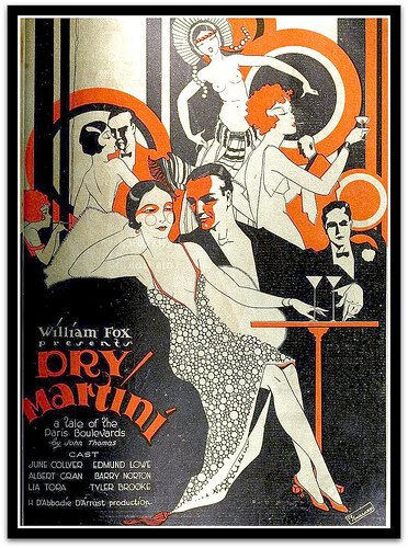 Смотреть фильм Чистый мартини / Dry Martini (1928) онлайн в хорошем качестве SATRip