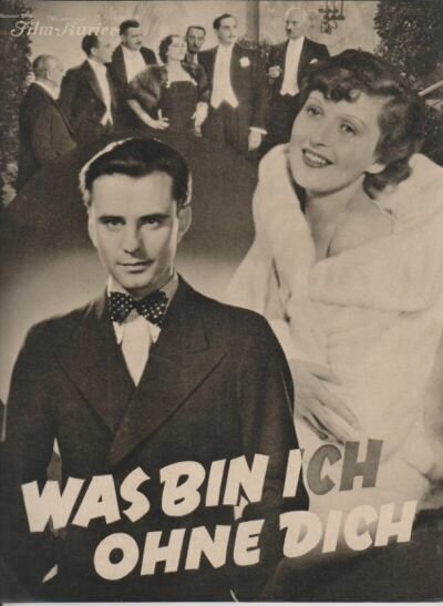Смотреть фильм Что я без тебя / Was bin ich ohne Dich (1934) онлайн в хорошем качестве SATRip