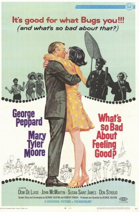 Смотреть фильм Что же плохого в хорошем самочувствии? / What's So Bad About Feeling Good? (1968) онлайн в хорошем качестве SATRip