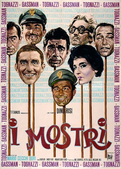 Смотреть фильм Чудовища / I mostri (1963) онлайн в хорошем качестве SATRip