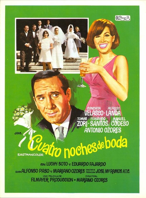 Смотреть фильм Cuatro noches de boda (1969) онлайн в хорошем качестве SATRip