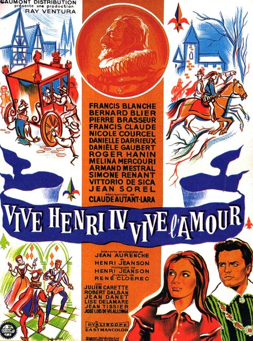 Смотреть фильм Да здравствует Генрих IV, да здравствует любовь! / Vive Henri IV... vive l'amour! (1961) онлайн в хорошем качестве SATRip