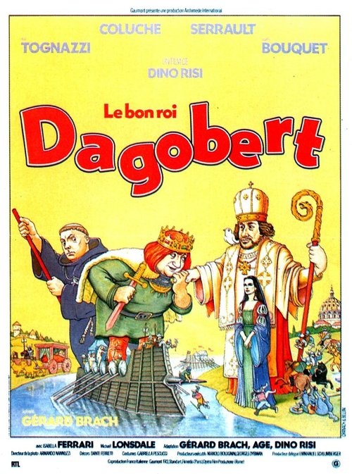 Смотреть фильм Дагобер / Le bon roi Dagobert (1984) онлайн в хорошем качестве SATRip