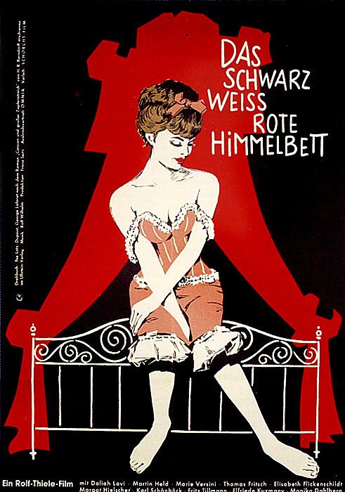 Смотреть фильм Das schwarz-weiß-rote Himmelbett (1962) онлайн в хорошем качестве SATRip