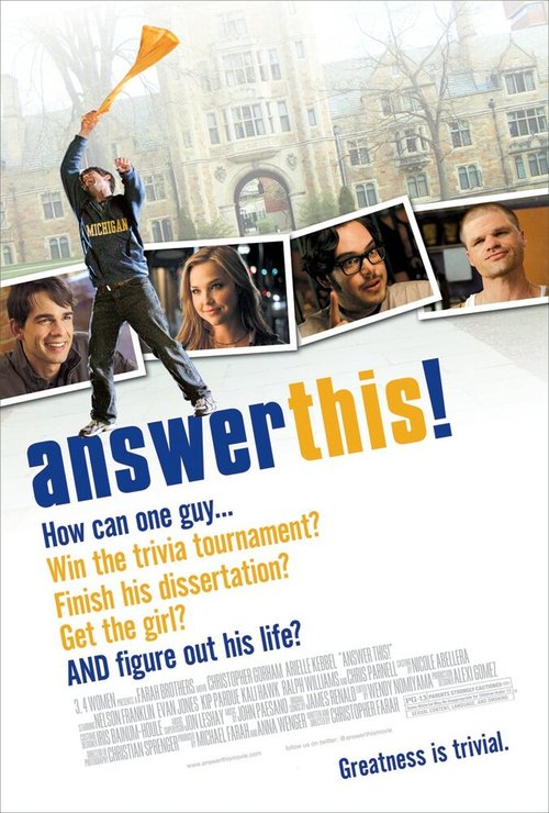 Смотреть фильм Дай-ка ответ! / Answer This! (2011) онлайн в хорошем качестве HDRip