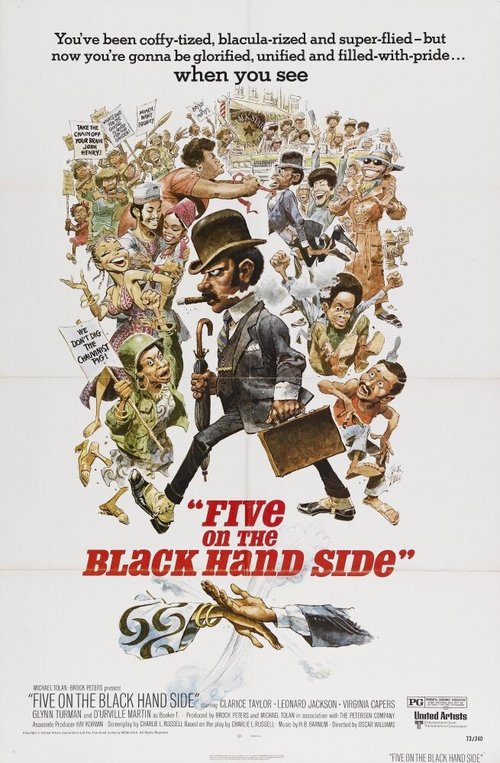 Смотреть фильм Дай пять / Five on the Black Hand Side (1973) онлайн в хорошем качестве SATRip