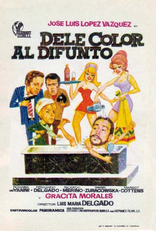 Смотреть фильм Dele color al difunto (1970) онлайн в хорошем качестве SATRip