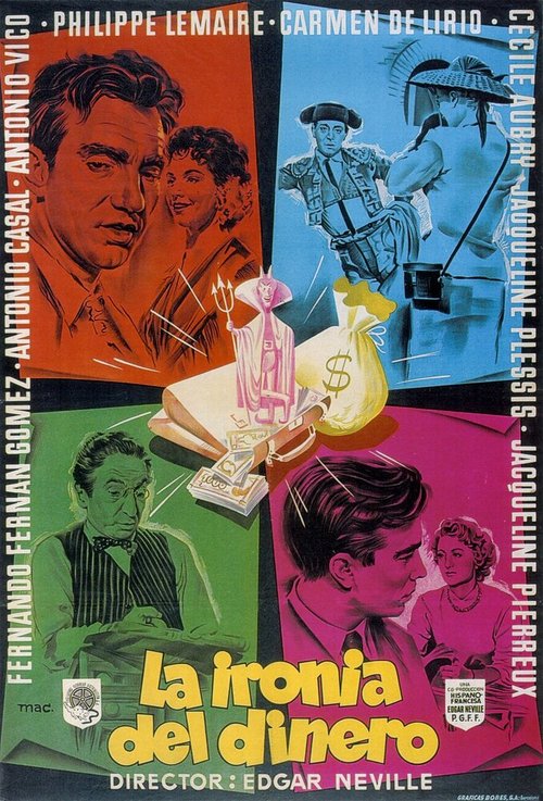 Смотреть фильм Деньги обманчивы / La ironía del dinero (1957) онлайн в хорошем качестве SATRip
