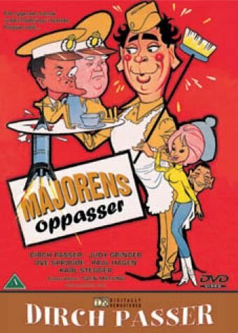 Смотреть фильм Денщик майора / Majorens oppasser (1964) онлайн в хорошем качестве SATRip