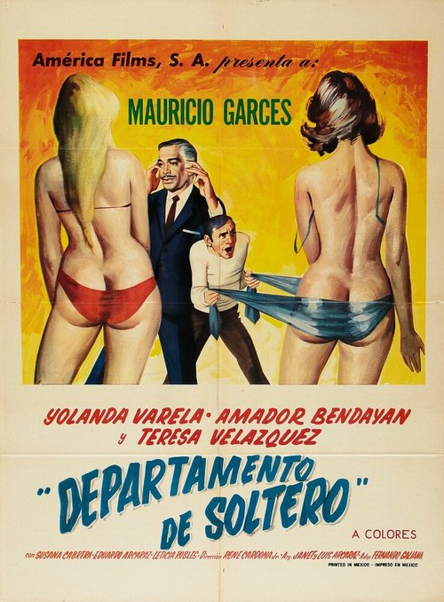Смотреть фильм Departamento de soltero (1971) онлайн в хорошем качестве SATRip