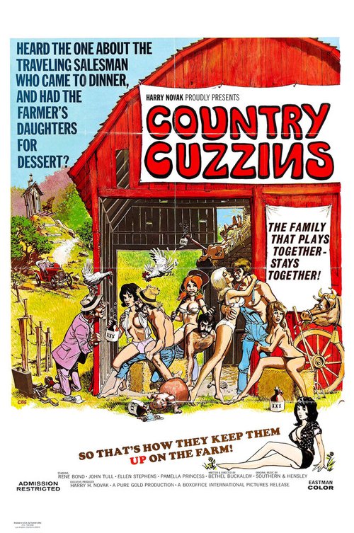 Смотреть фильм Деревенские кузины / Country Cuzzins (1970) онлайн в хорошем качестве SATRip