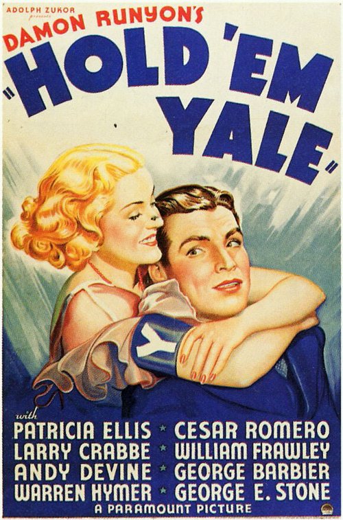 Смотреть фильм Держи их, замок / Hold 'Em Yale (1935) онлайн в хорошем качестве SATRip