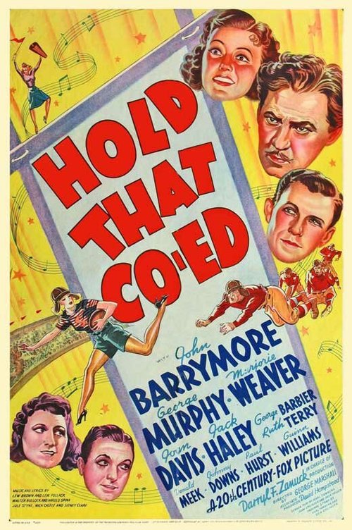 Смотреть фильм Держите эту студентку / Hold That Co-ed (1938) онлайн в хорошем качестве SATRip