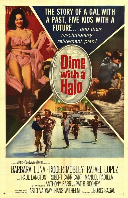 Смотреть фильм Десять центов с Ореолом / Dime with a Halo (1963) онлайн в хорошем качестве SATRip